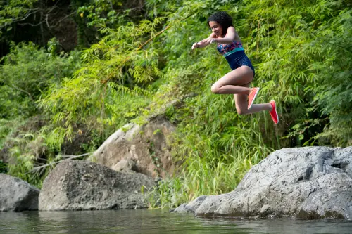 At CampingTaiwan we create our own fun. Sophia showing just how it’s done.
