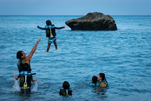 Kaiden flying through the air. You are my hero, little buddy.
