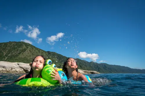 Water fights.
