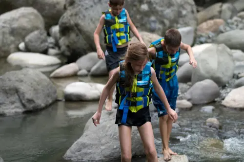 River tracing.