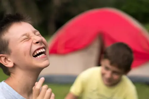 Camping is all about the simple things that make us really feel happy. 
