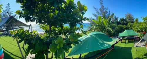Children exploring Taiwan nature and beaches at summer camp