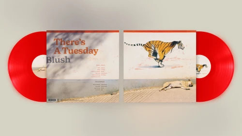Vinyl album design for NZ indie-rock band, There’s A Tuesday, created by Front&Back