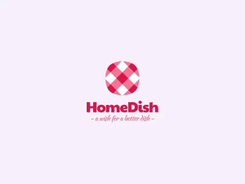 Logo design for New Zealand-based Food Ordering App StartUp, HomeDish (Aotearoa New Zealand)