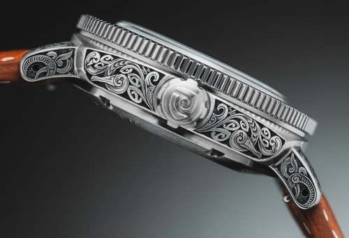 Magrette Waterman hand-engraved Māori Kaitiaki timepiece