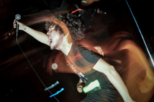 Hardcore punk band Human Beings playing in Taipei | Live music photography by Steve Leggat