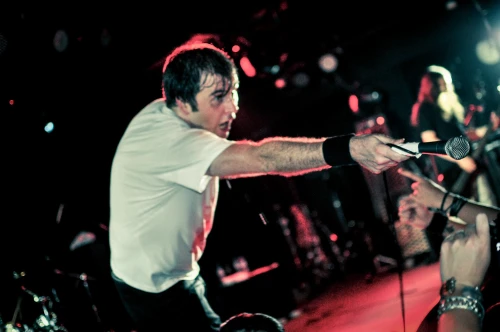 Barney Greenway of Napalm Death concert at The Wall Taipei | Live music photography by Steve Leggat