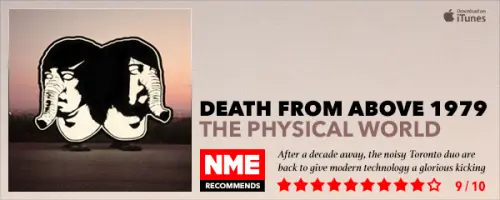 'The Physical World' by DEATH FROM ABOVE 1979 - Download right now!