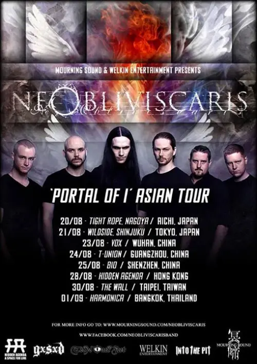 Ne Obliviscaris (Aus) + Bloody Tyrant + Until Seeing Whale's Eyes