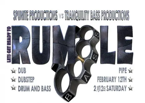 DJs Rich (NZ) + Subtle (USA) + Lai + C-Type + Jonathon + Lazydaze vs Ting (NZ)