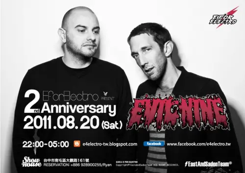 [E for Electro] w/ DJs Evil Nine (UK) + Spykee + Freaky Squeaker + Bounce Girlz + Paul Energy 