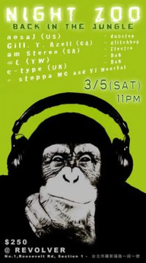DJs Nosaj + Gill. T. Azell + am Stereo + @L + C-Type