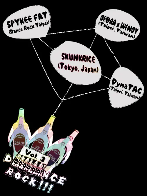 Skunkrice (JP) + Dynatac + Debra X Wendy + Spykee Fat